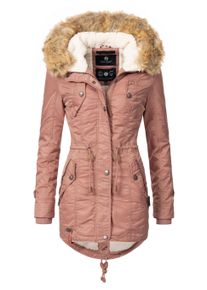 Wintermantel Navahoo "Wintermantel La Viva", Damen, Gr. L, rot (terracotta), Obermaterial: 100% Nylon NY. Obermaterial: Futter: 100% Polyester PES. 100% Polyester PES., M&auml;ntel Wintermantel