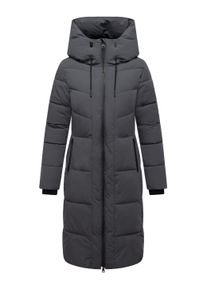 Steppmantel Navahoo "Steppmantel Schokokuss XIV", Damen, Gr. XL, grau (anthrazit), Obermaterial: 92% Nylon NY. 8% Elasthan EL. Obermaterial: Futter: 100% Polyester PES. 100% Polyester PES., M&auml;ntel Steppmantel