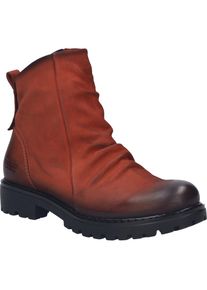 Stiefelette Josef Seibel "Melinda 33, rot", Damen, Gr. 36, rot, Obermaterial: 100% Rindsleder Leather cow., Schuhe Stiefelette