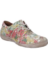 Schn&uuml;rschuh Josef Seibel "Fergey 91, rosa-multi", Damen, Gr. 38, rosa (rosa, multi), Obermaterial: 100% Rindsleder Leather cow., Schuhe Schn&uuml;rschuh