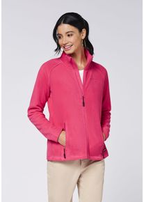 Fleecejacke Chiemsee, Damen, Gr. M (38), lila (raspberry), 100% Polyester, Jacken Fleecejacke