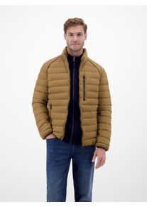 Steppjacke Lerros "Light-Weight Herren Steppjacke", Herren, Gr. L, sepia, 100% Polyester, Jacken Steppjacke, Wasserabweisend, atmungsaktiv, Brust- und Seitentaschen, unifarben