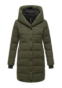 Steppmantel Navahoo "Steppmantel Knutschilein", Damen, Gr. L, gr&uuml;n (schwarz olive), Obermaterial: 100% Polyester PES. Obermaterial: Futter: 100% Polyester PES. 100% Polyester PES., M&auml;ntel Steppmantel