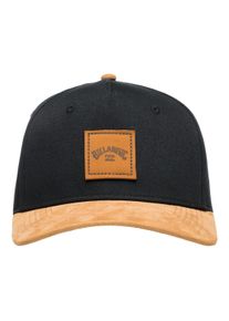 Snapback Cap Billabong "Stacked", Herren, schwarz (schwarz, tan), Kunstfaser, Caps Snapback Cap