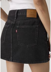 Levi's Jeansrock LEVI'S "ICON SKIRT", Damen, Gr. 32, rosie posie, Web, Obermaterial: 100% Baumwolle, kurz, R&ouml;cke Jeansrock, mit Used-Effekten und ausgefransten Kanten