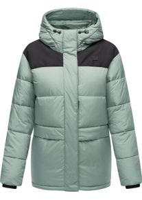 Anorak Ragwear "Steppjacke Wikesh", Damen, Gr. L, gr&uuml;n (dusty gr&uuml;n), Obermaterial: 100% Nylon NY. 100% Polyester PES. Obermaterial: Futter: 100% Polyester PES. 100% Polyester PES., Jacken Anorak