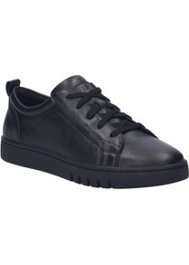 Sneaker Josef Seibel "Jessie 01, black-black", Damen, Gr. 37, schwarz (schwarz, schwarz), Obermaterial: 100% Rindsleder Leather cow., Schuhe Sneaker