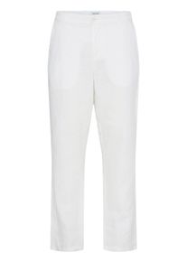 Leinenhose Casual Friday "Leinenhose CFPandrup", Damen, Gr. 33, L&auml;nge 34, beige (marshmallow), Obermaterial: 100% Leinen LI., Hosen Leinenhose