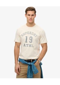Superdry Herren Vintage Athletic Essential Grafik-t-shirt White - Gr&ouml;&szlig;e: M 10404055031748ML002