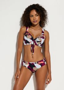 bonprix Minimizer-Bikini mit gepolsterten Tr&auml;gern (2-tlg.Set), lila, Gr.46F (90), Minimizer-Bikini mit gepolsterten Tr&auml;gern