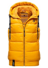 Steppweste Navahoo "Steppweste Kassidy", Damen, Gr. S, gelb, Obermaterial: 100% Nylon NY. Futter: 100% Polyester PES. 100% Polyester PES., Westen Steppweste