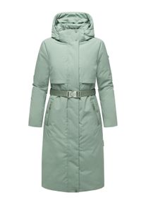 Wintermantel Navahoo "Wintermantel Waldbummler 14", Damen, Gr. L, gr&uuml;n (smokey mint), Obermaterial: 100% Polyester PES. Obermaterial: Futter: 100% Polyester PES. 100% Polyester PES., M&auml;ntel Wintermantel