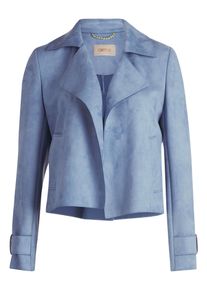 Jackenblazer Cartoon "Casual-Jacke mit Taschen", Damen, Gr. 40, blau (blau mirage), Obermaterial: 90% Polyester PES. 10% Elasthan EL., Blazer Jackenblazer