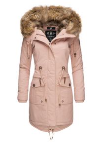 Wintermantel Navahoo "Wintermantel Rosinchen", Damen, Gr. S, rosa, Obermaterial: 100% Baumwolle CO. Obermaterial: Futter: 100% Polyester PES. 100% Polyester PES., M&auml;ntel Wintermantel