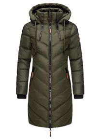 Wintermantel Marikoo "Wintermantel Armasa", Damen, Gr. S, gr&uuml;n, Obermaterial: 100% Polyester PES. Obermaterial: Futter: 100% Polyester PES. 100% Polyester PES., M&auml;ntel Wintermantel