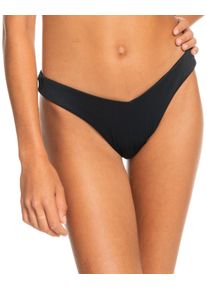 Bikini-Hose Roxy "Rib Roxy Love The Sunseeker", Damen, Gr. XXL, US-Gr&ouml;&szlig;en, grau (anthrazit), Obermaterial: 91% Nylon, 9% Elasthan;, Badehosen Bikini-Hose
