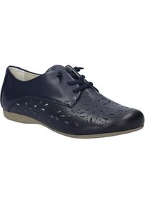 Schn&uuml;rschuh Josef Seibel "Fiona 83, ocean", Damen, Gr. 41, blau (ocean), Obermaterial: 100% Rindsleder Leather cow., Schuhe Schn&uuml;rschuh