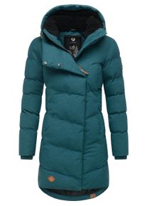 Wintermantel Ragwear "Wintermantel Pavla", Damen, Gr. L, gr&uuml;n (pine gr&uuml;n25), Obermaterial: 100% Polyester PES. Obermaterial: Futter: 100% Polyester PES. 100% Polyester PES., M&auml;ntel Wintermantel