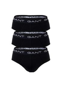 Slip Gant "Slip BRIEF 3-PACK 3er Pack", Herren, Gr. 3XL, schwarz, Obermaterial: 95% Baumwolle CO. 5% Elasthan EL., Unterhosen Slip