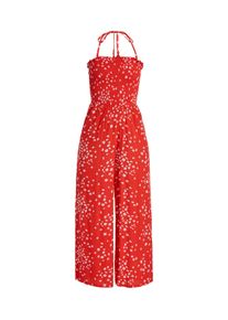 Jumpsuit Roxy "Palm Groves", Damen, Gr. M, US-Gr&ouml;&szlig;en, rot (poppy rot dancing ditsy), Obermaterial: 100% Viskose;, Overalls Jumpsuit