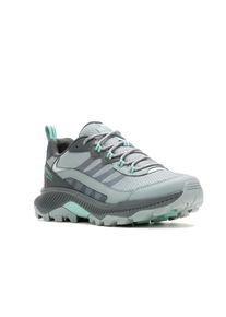 Wanderschuh Merrell "SPEED STRIKE 2 GORE-TEX", Damen, Gr. 39, monument, Synthetik, Schuhe Wanderschuh, wasserdicht dank Gore-Tex Membrane