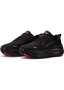 Laufschuh Nike "Vomero Plus", Herren, Gr. 42,5, schwarz, schwarz, bright crimson, wolf grau, Synthetik, Textil, Schuhe Laufschuh, mit ZoomX Technologie, Gummilaufsohle, Schn&uuml;rung