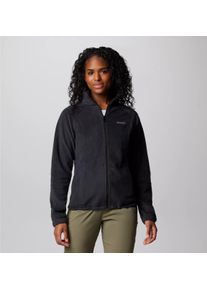 Fleecejacke Columbia "Benton Springs&trade;", Damen, Gr. S (34/36), schwarz, Obermaterial: 100% Polyester, Jacken Fleecejacke, sportlicher Stil, klassischer Schnitt, innenliegender Kordelzug