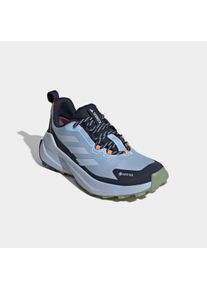 Wanderschuh adidas terrex "TRAILMAKER 2.0 GORE-TEX", Damen, Gr. 37, globlu, crsk, legink, Synthetik, Textil, Schuhe Wanderschuh, wasserdicht dank Gore-Tex Membrane