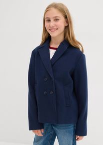 bonprix Cabanjacke, blau, Gr.134, Modische Cabanjacke f&uuml;r M&auml;dchen mit Taschen