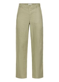 Leinenhose Casual Friday "Leinenhose CFPandrup", Damen, Gr. 38, L&auml;nge 34, braun (mermaid), Obermaterial: 100% Leinen LI., Hosen Leinenhose