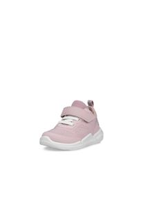 Lauflernschuh Ecco "Biom 2.2 Infant", M&auml;dchen, Gr. 22, rosa (altrosa), Leder, Textil, Schuhe Lauflernschuh, Babyschuh, Klettschuh, Sneaker mit herausnehmbarer Innensohle