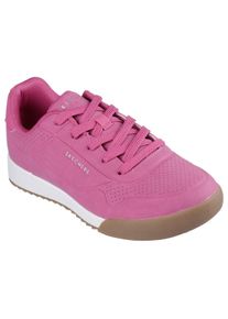 Sneaker Skechers "ZINGER-THE ARWEN", Damen, Gr. 35, lila (lila, magenta), Lederimitat, Schuhe Sneaker, Retro Sneaker, Schn&uuml;rschuh mit Memory Foam