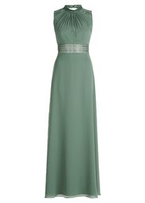 Abendkleid Vera Mont "Abendkleid r&uuml;ckenfrei", Damen, Gr. 44, EURO, gr&uuml;n (light aventurine), 100% Polyester Pol. recyc.., Kleider Abendkleid