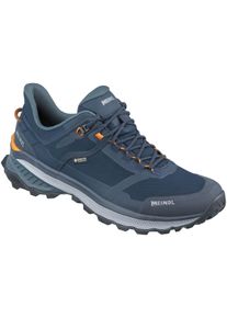 Wanderschuh Meindl "Tahoma GTX", Herren, Gr. 44, Normalschaft, marine, orange, Mesh, unifarben, Schuhe Wanderschuh, Robustes Veloursleder, top Passform & Grip f&uuml;r jede Tour