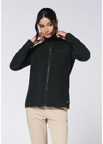 Fleecejacke Chiemsee, Damen, Gr. S (36), schwarz beauty, 100% Polyester, Jacken Fleecejacke