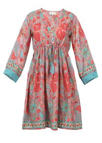 Sommerkleid SURI FREY "Freizeitkleid SFY Freyday", Damen, Gr. XS, pink (rose 650), Kleider Sommerkleid