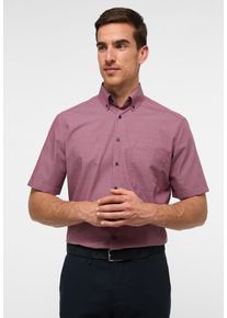 Kurzarmhemd Eterna "COMFORT FIT", Damen, Gr. 40, Normalgr&ouml;&szlig;en, dunkelrot, Popeline, 100% cotton, normal, Hemden Kurzarmhemd, NON IRON (b&uuml;gelfrei)