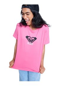 T-Shirt Roxy "Ocean Road Art", Damen, Gr. XL, sangria sunset, Obermaterial: 100% Walkfrottier;, Shirts T-Shirt