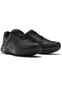Walkingschuh Reebok "WALK ULTRA 7.0 DMX MAX", Damen, Gr. 38,5, schwarz, Leder, Synthetik, Schuhe Walkingschuh