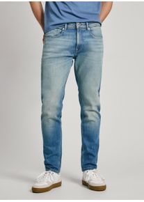 Tapered-fit-Jeans Pepe Jeans "TAPERED JEANS", Herren, Gr. 32, L&auml;nge 34, blau (tinted), Denim/Jeans, Obermaterial: 99% Baumwolle, 1% Elasthan, gerade, unten schmal lang, Jeans Tapered-fit-Jeans