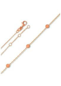 Silberarmband ONE ELEMENT "Armband Rundankerkette aus 925 Silber 19 cm" Gr. 19, silber, Armb&auml;nder, Damen, Silber 925 (Sterlingsilber), Silberarmband