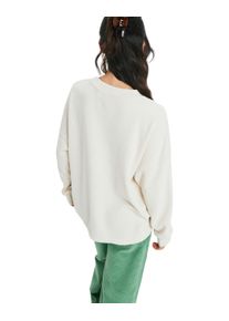 Langarmshirt Roxy "East side Midweight", Damen, Gr. XS, parchment, Obermaterial: 60% Walkfrottier, 40% Microfaser;, Shirts Langarmshirt