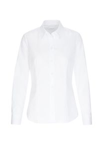 Hemdbluse Seidensticker "Schwarze Rose", Damen, Gr. XL(42), wei&szlig;, 100% Baumwolle, unifarben, regular fit, ohne Ausschnitt, Blusen Hemdbluse, 1/1 Kragen Uni