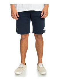 Sweatshorts Quiksilver "Block Slim", Herren, Gr. XS, blau (navy blazer), Obermaterial:80% Walkfrottier, 20% Microfaser;, Hosen Sweatshorts