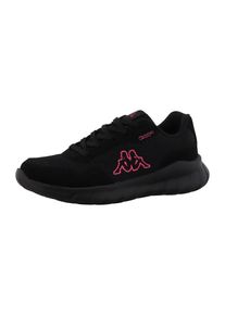 Sneaker Kappa "MAJIRA", Damen, Gr. 38, schwarz, Synthetik, Schuhe Sneaker