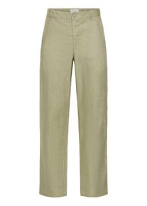 Leinenhose Casual Friday "Leinenhose CFPandrup", Damen, Gr. 33, L&auml;nge 34, braun (mermaid), Obermaterial: 100% Leinen LI., Hosen Leinenhose