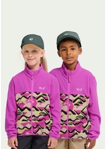 Baseball Cap Jack Wolfskin "BASEBALL CAP K", Jungen, Gr. onesize, sagopalm, Obermaterial: 100% POLYESTER. Futter: 100% POLYESTER, Caps Baseball Cap