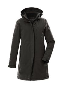 Parka Killtec "KOW 220 WMN PRK", Damen, Gr. 46, schwarz, Obermaterial: 100% Polyester;Futter: 100% Polyester;F&uuml;llung: 100% Polyester, Jacken Parka, Atmungsaktiver, wind- und wasserdichter Damen Funktionsparka