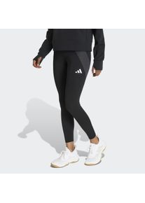 Trainingstights adidas Performance "TECHFIT WORKOUT 7/8-LEGGINGS, COLOURBLOCKING", Damen, Gr. S, N-Gr, schwarz, carbon, normal, gr., Obermaterial: 73% Polyester, 27% Elasthan, 7/8-L&auml;nge, Hosen Trainingstights
