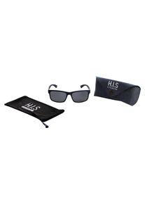 H.I.S. Sonnenbrille H.I.S, Herren, dunkelblau, unifarben, Sonnenbrillen Sonnenbrille, Filterkategorie 3, 100% UVA & 100% UVB Schutz, polarisierende Gl&auml;ser